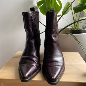 Zara Western Boot sz 39